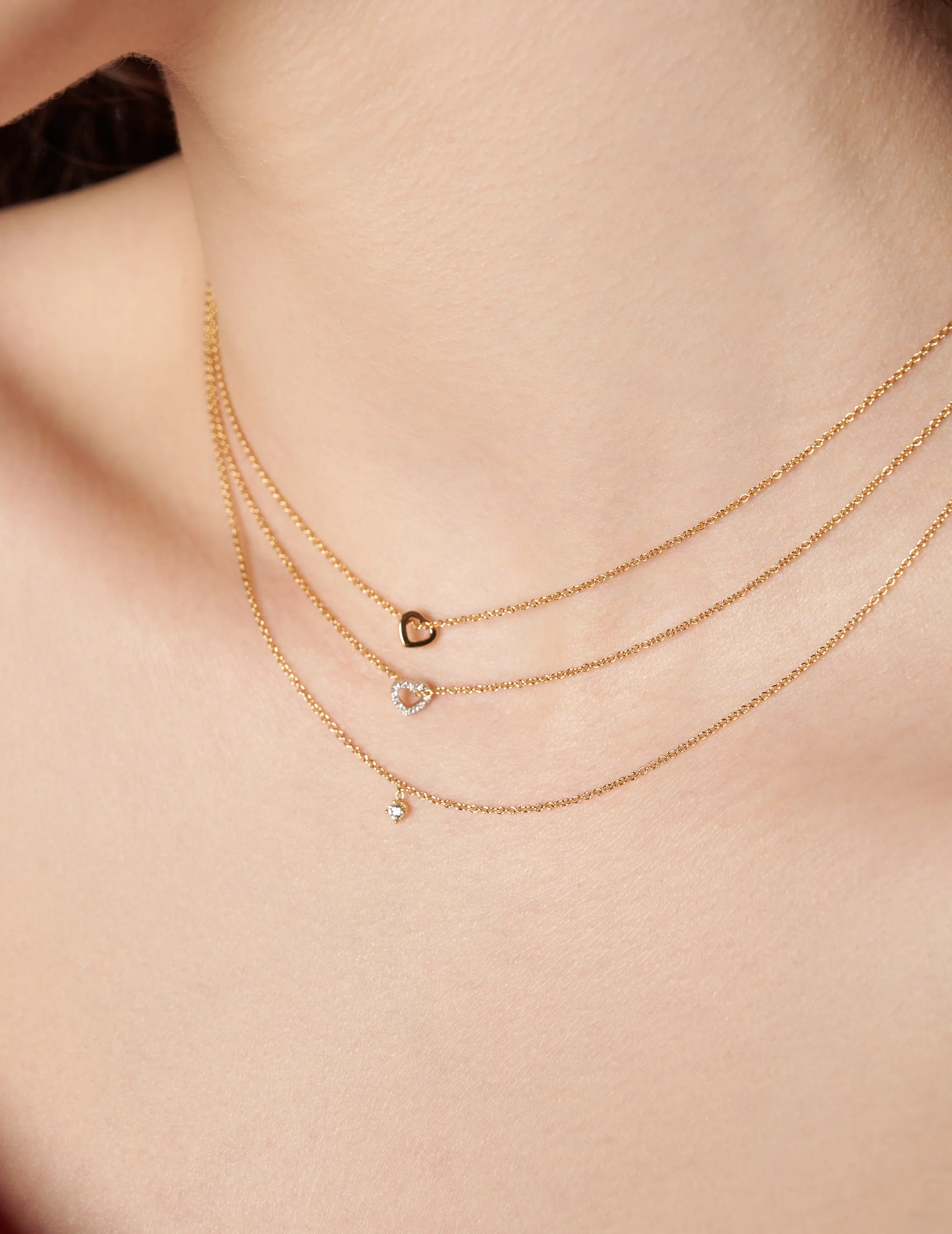 Bespoke rose gold diamond initial pendant